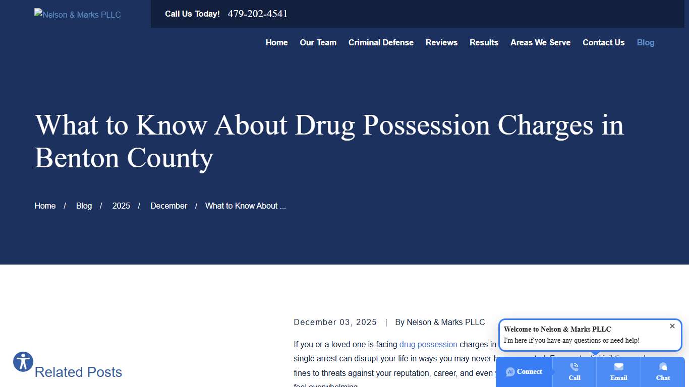 What to Know About Drug Possession Charges in Benton County Nelson & Marks PLLC